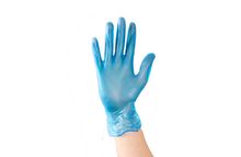 Gloves - Blue Vinyl