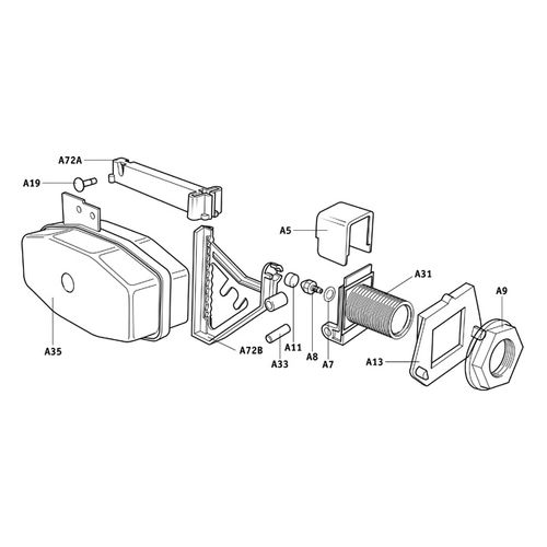 Drinker Bowl - Spare Valve Assembly (A74)