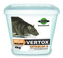 Rat & Mouse Bait - Vertox Oktablok II